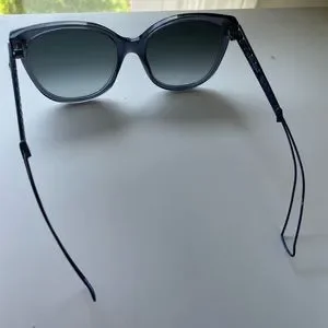 Dior navy sunglasses - Diorama3 DIOR CDsu XXS (55 - 15) with Blue lenses and Black frame  main image 4